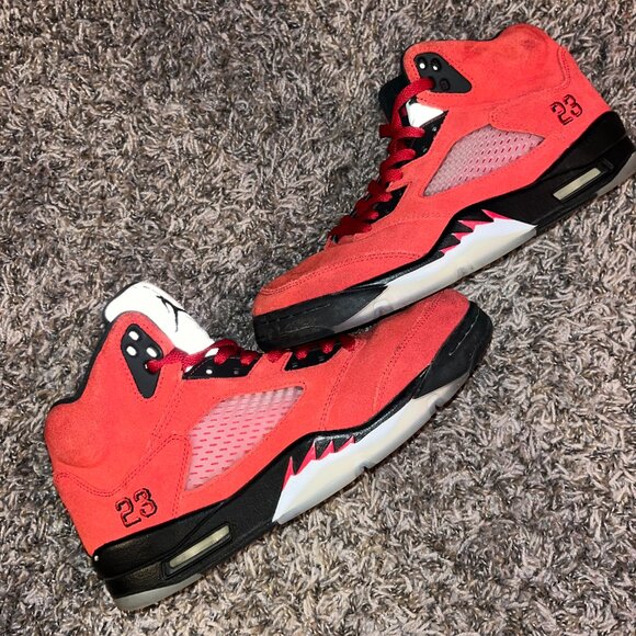 Air Jordan 5 Raging Bull Size 8.5 - Picture 4 of 8